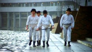 Alex and his three droogs