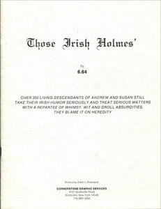 Those Irish Holmes (Cover)