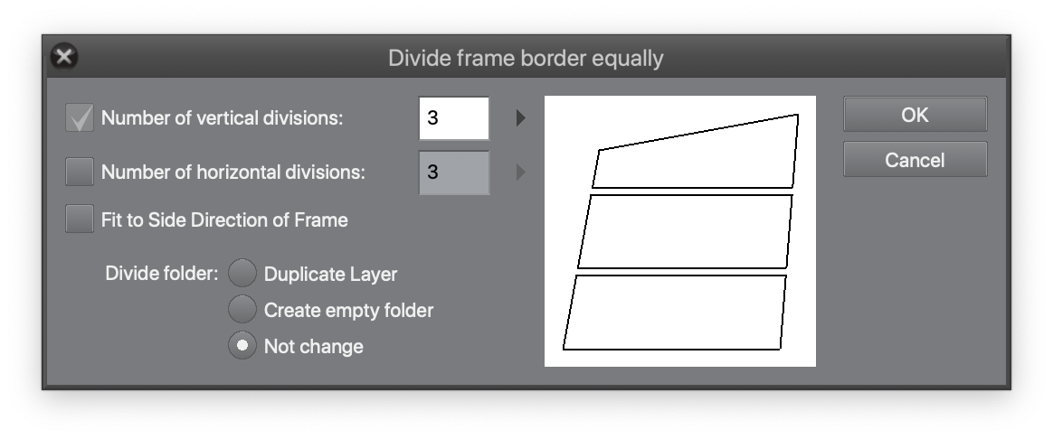 manga studio 4 change page size to fit large image