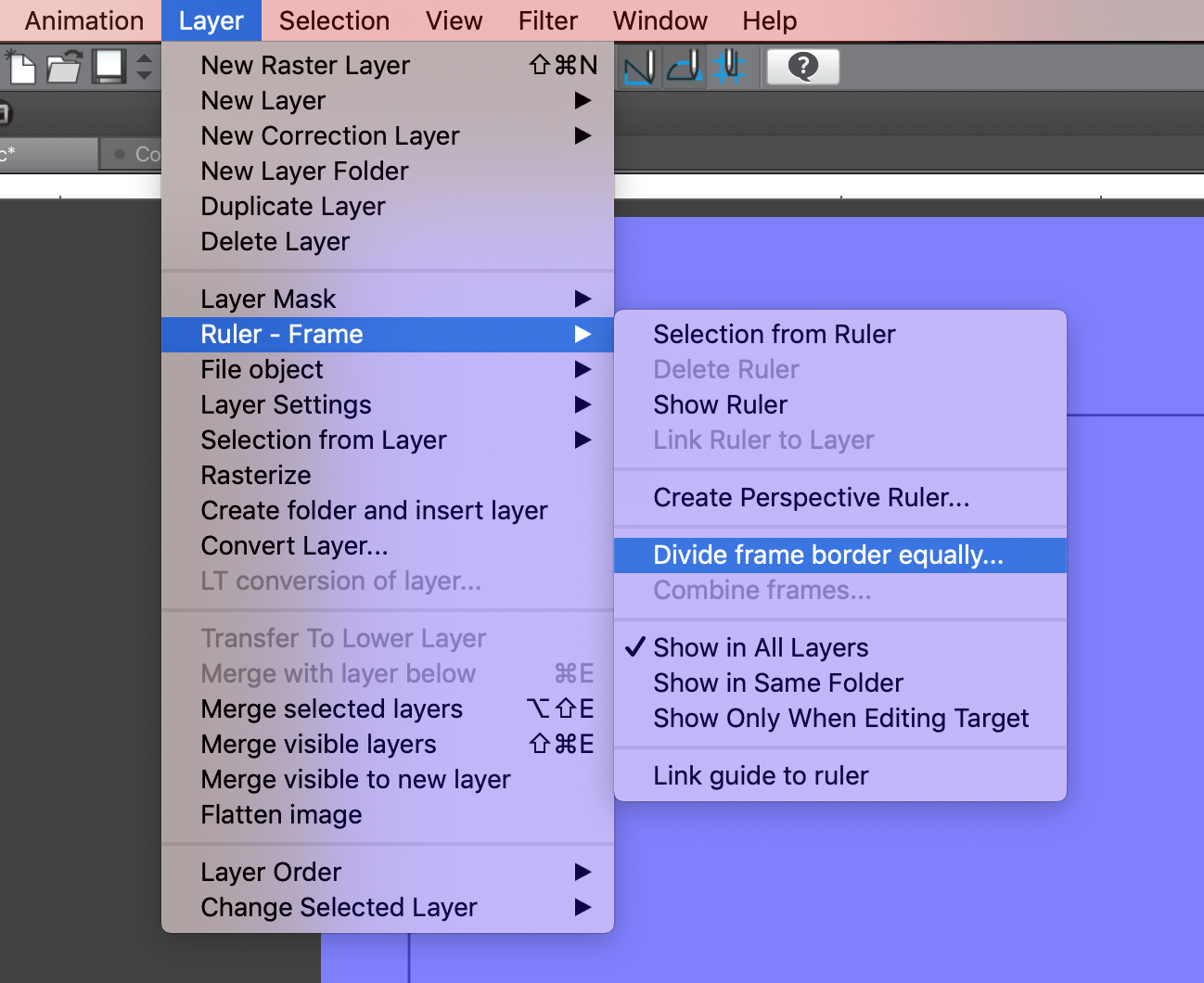 clip studio paint rulers